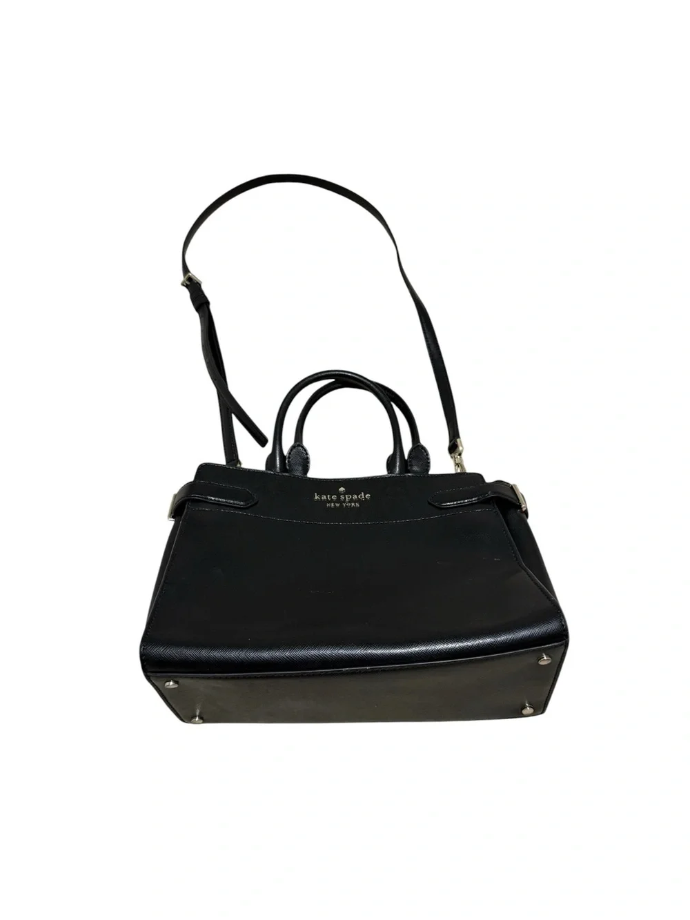 Kate Spade Staci Medium Satchel in Black